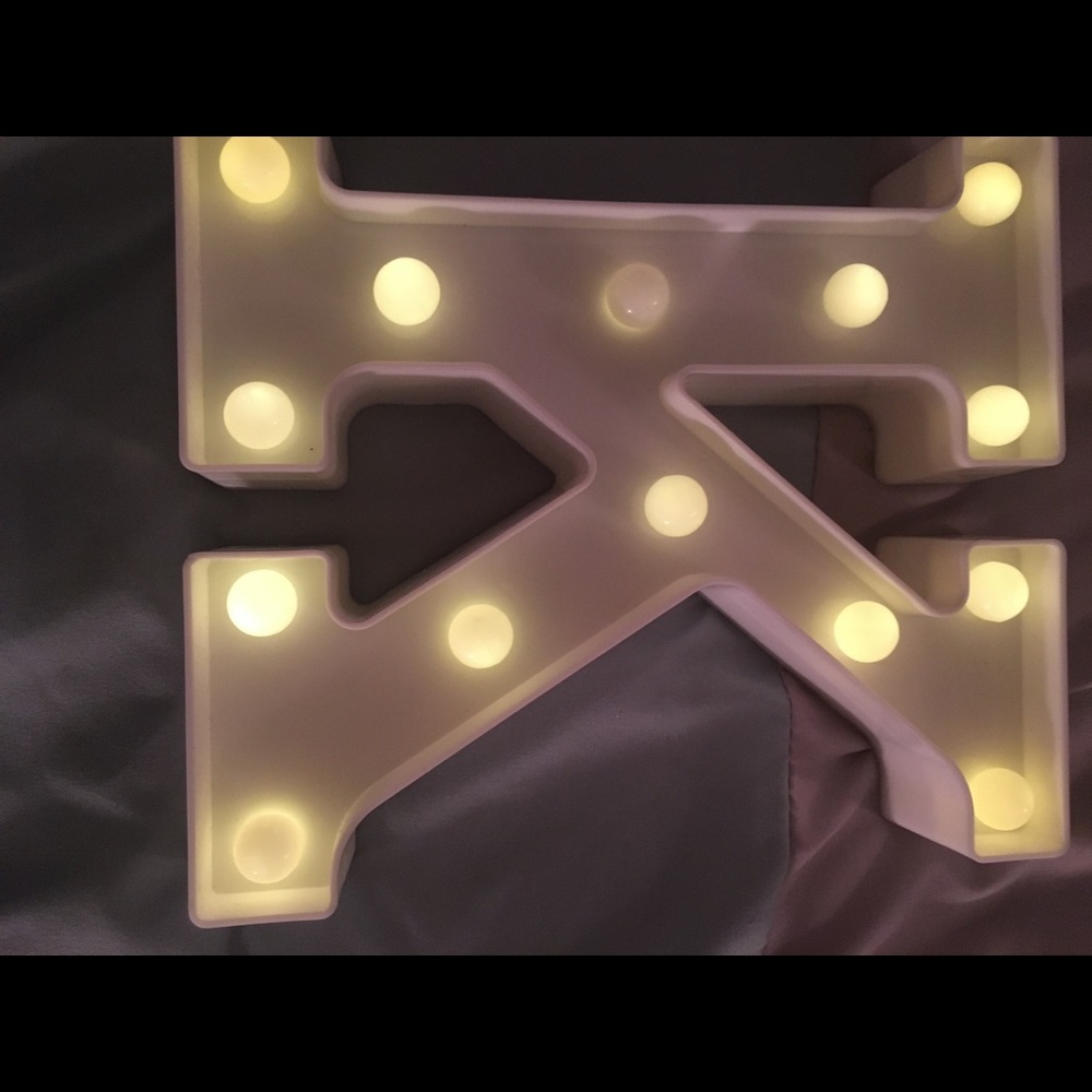 Light Up Letter “K”